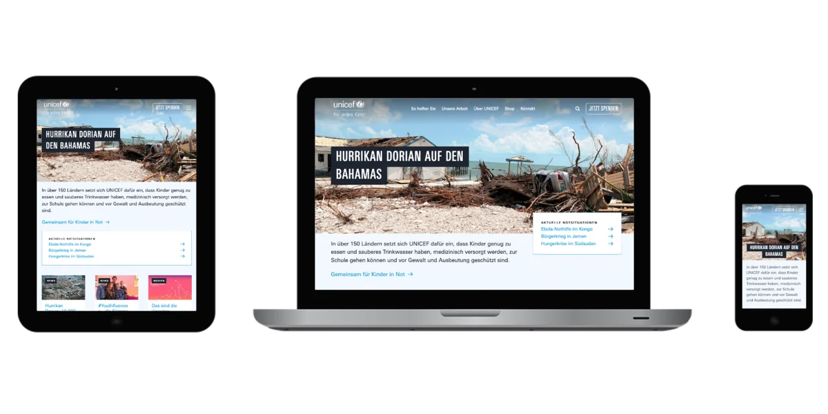 unicef responsive design unicef responsive design