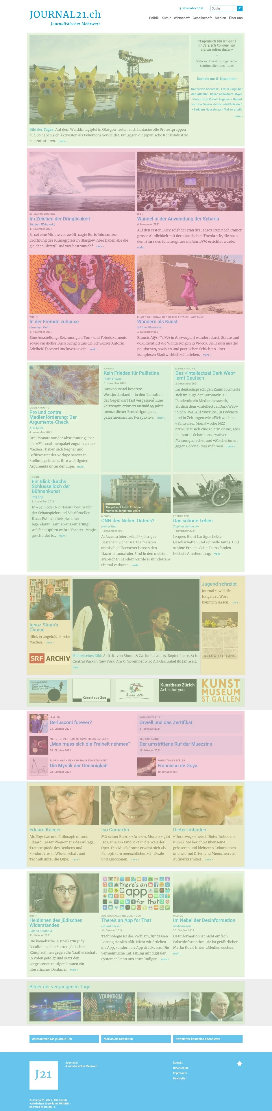 Frontpage Abschnitte von Journal21 Frontpage Abschnitte von Journal21