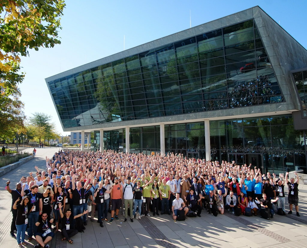 Official Group Photo Drupal Europe Darmstadt 2018