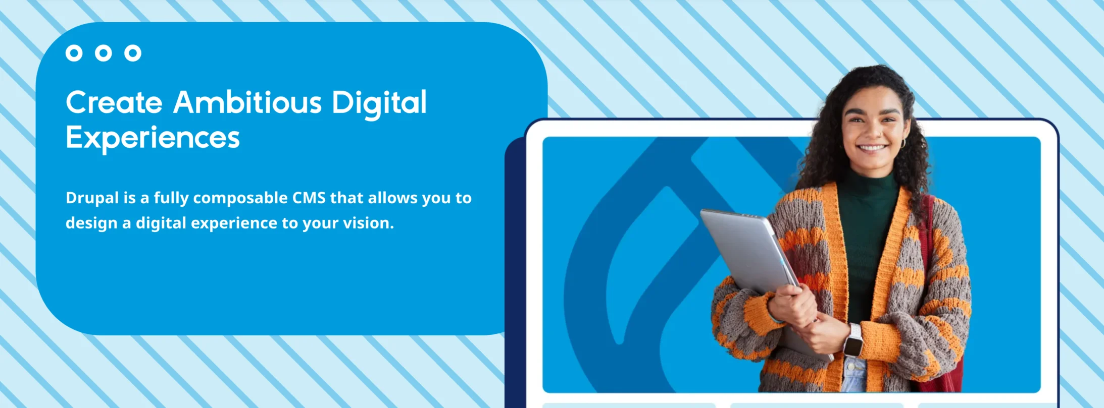 drupal cms illustration