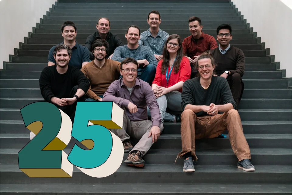 Teamfoto Jubiläum