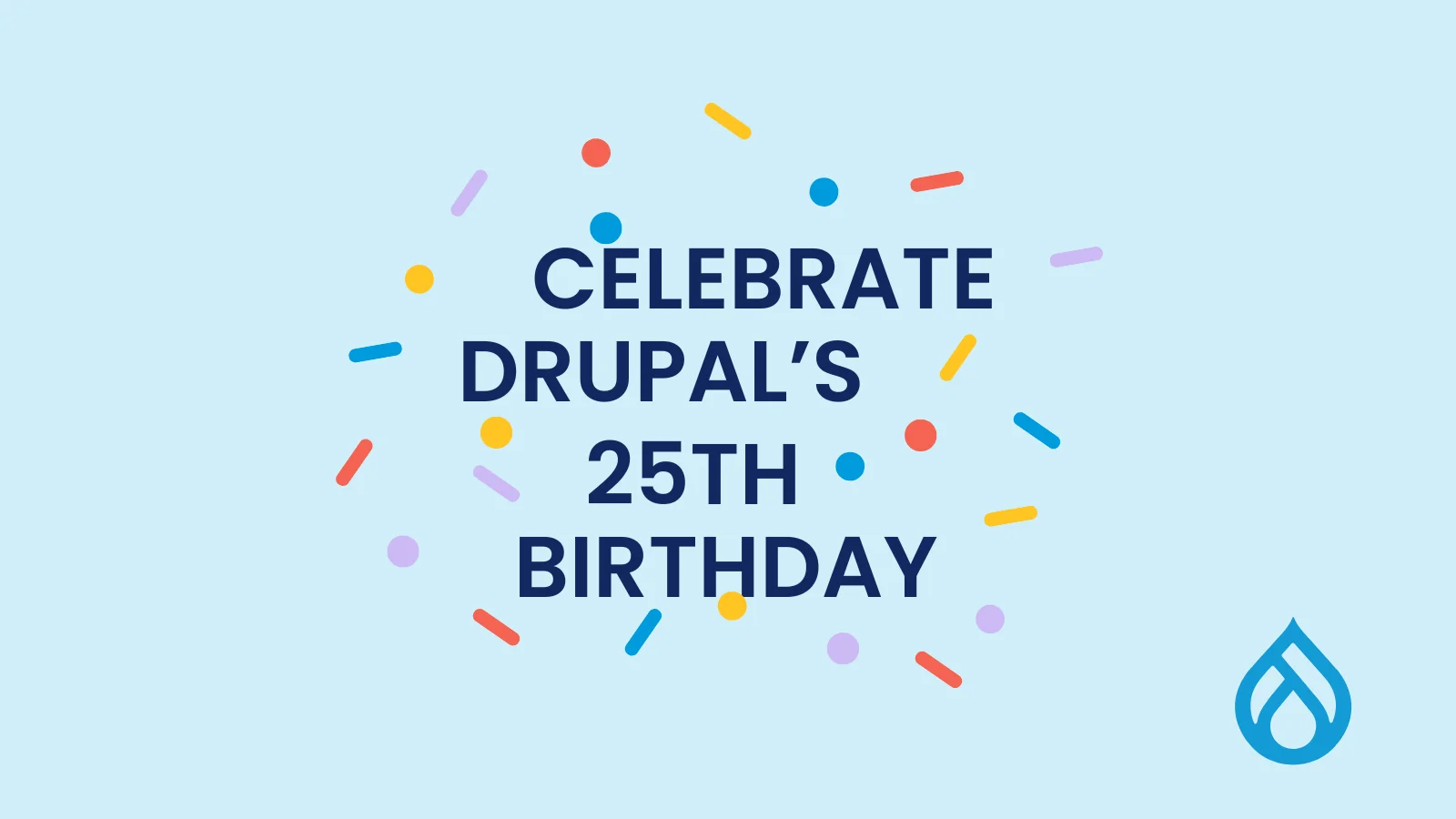 25 years Drupal_light