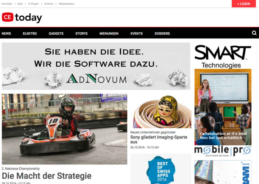 CEToday Frontpage