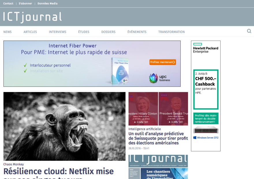 ICTjournal Frontpage