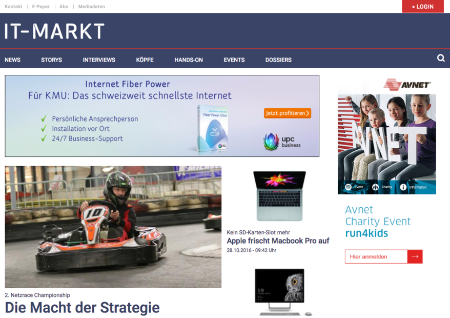 IT-Markt Frontpage
