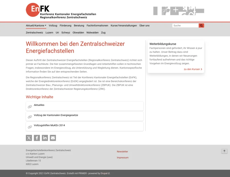 Example for Energie zentralschweiz