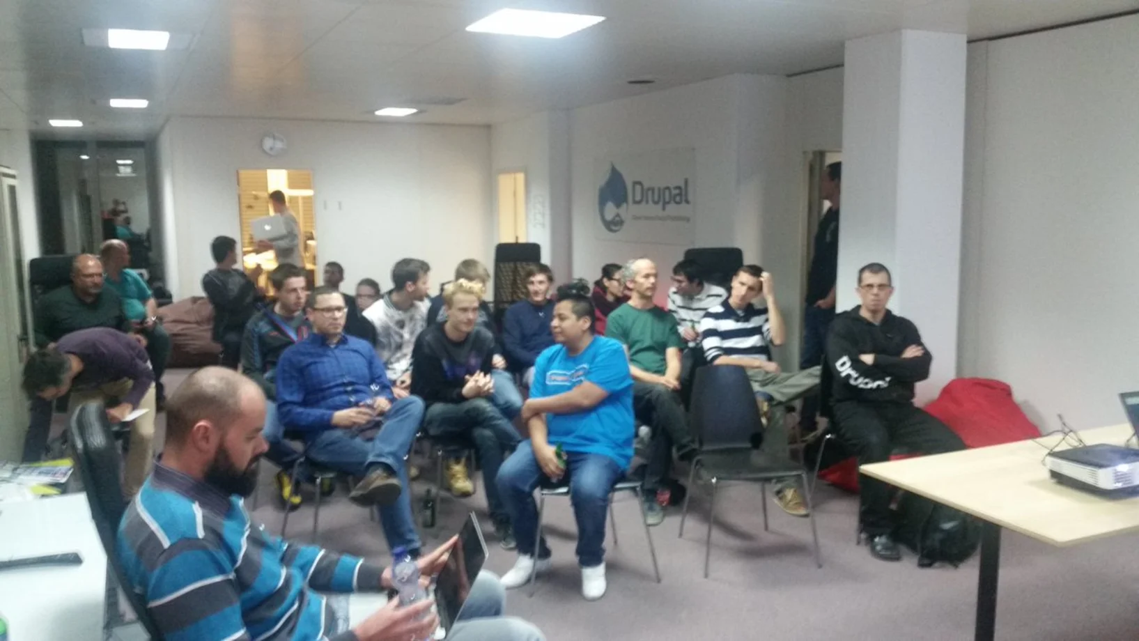 Drupal User Group crowd